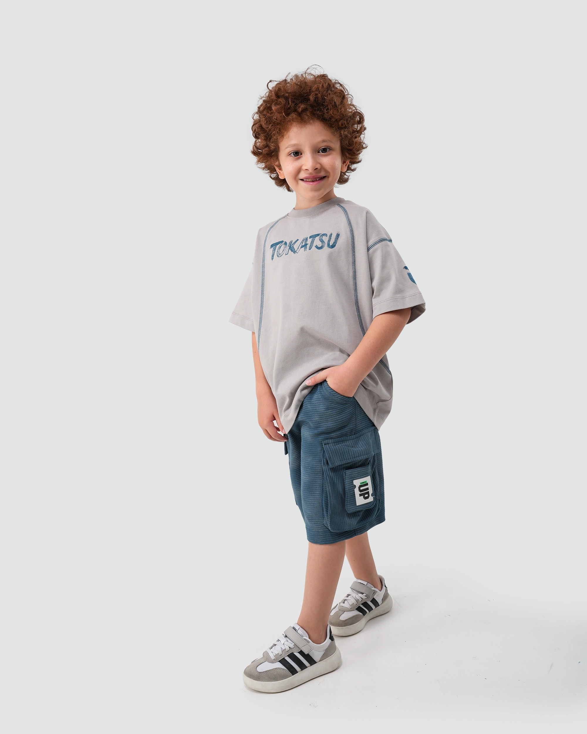 TOKATSU Grey Embroidered