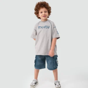 TOKATSU Grey Embroidered