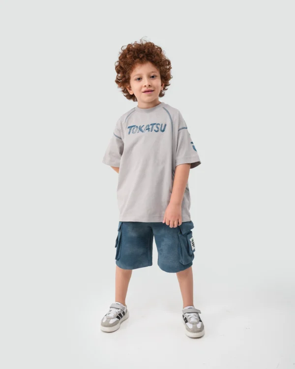TOKATSU Grey Embroidered