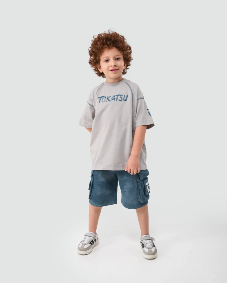 TOKATSU Grey Embroidered