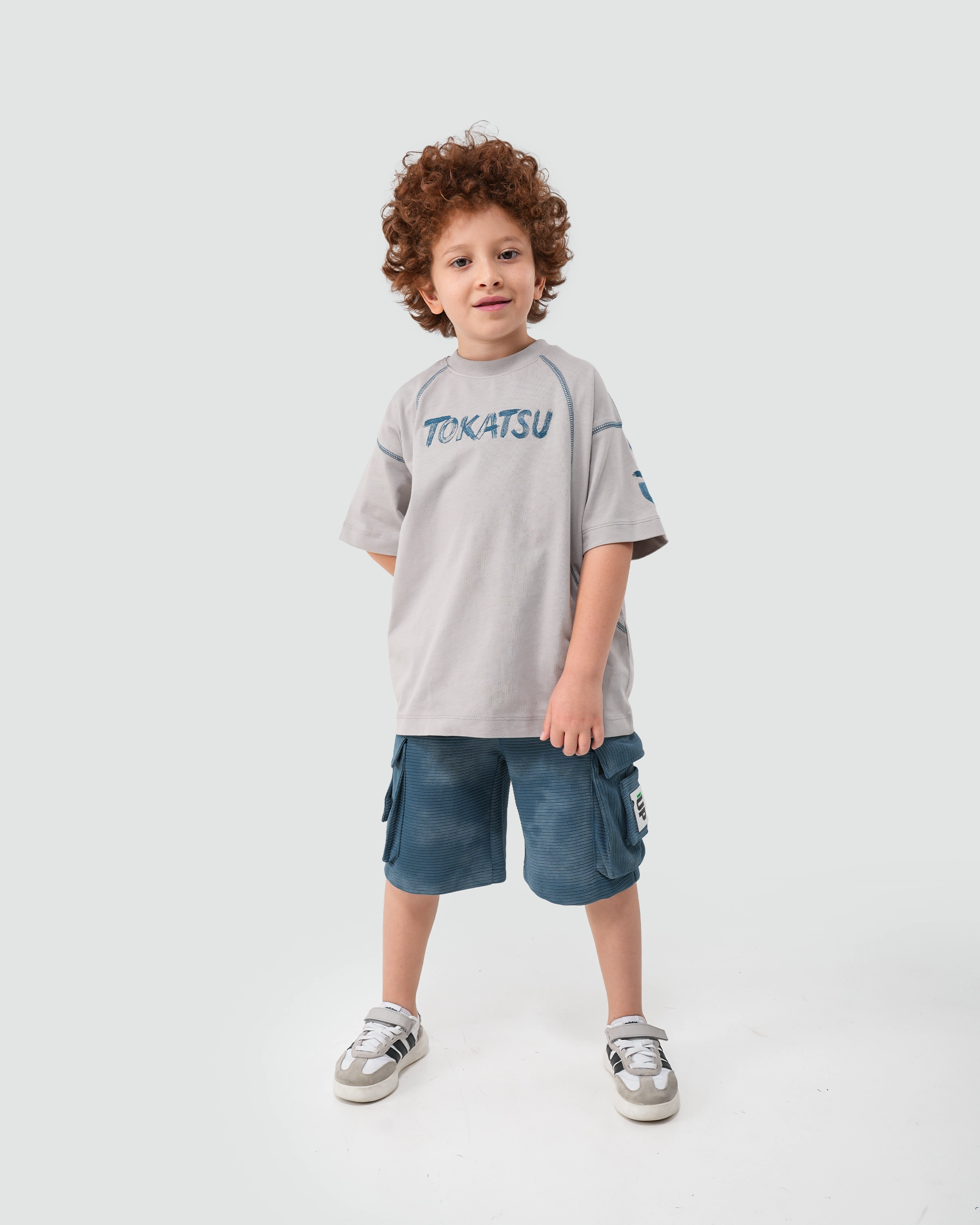 TOKATSU Grey Embroidered