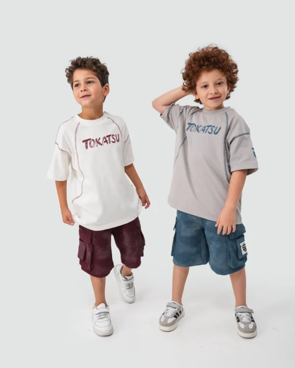 TOKATSU Grey Embroidered
