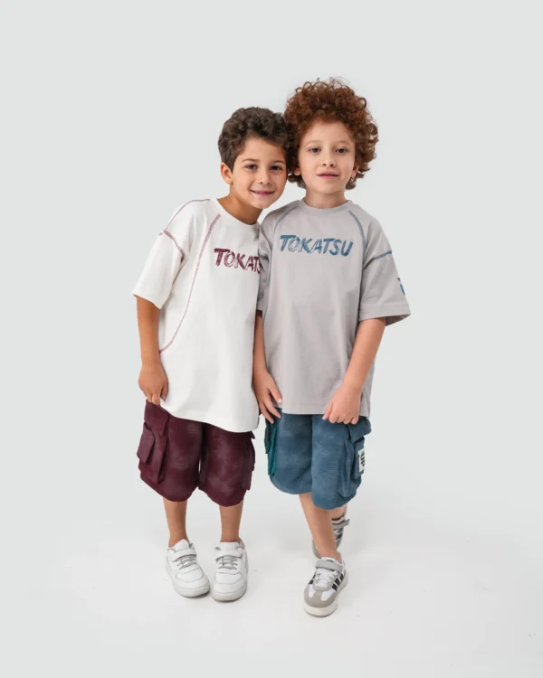 TOKATSU Grey Embroidered